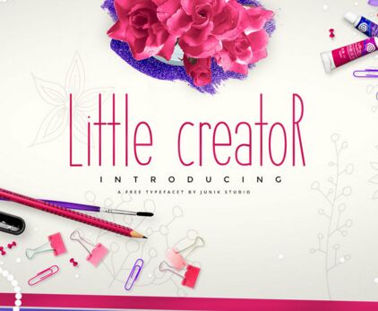 Little Creator - Free typeface